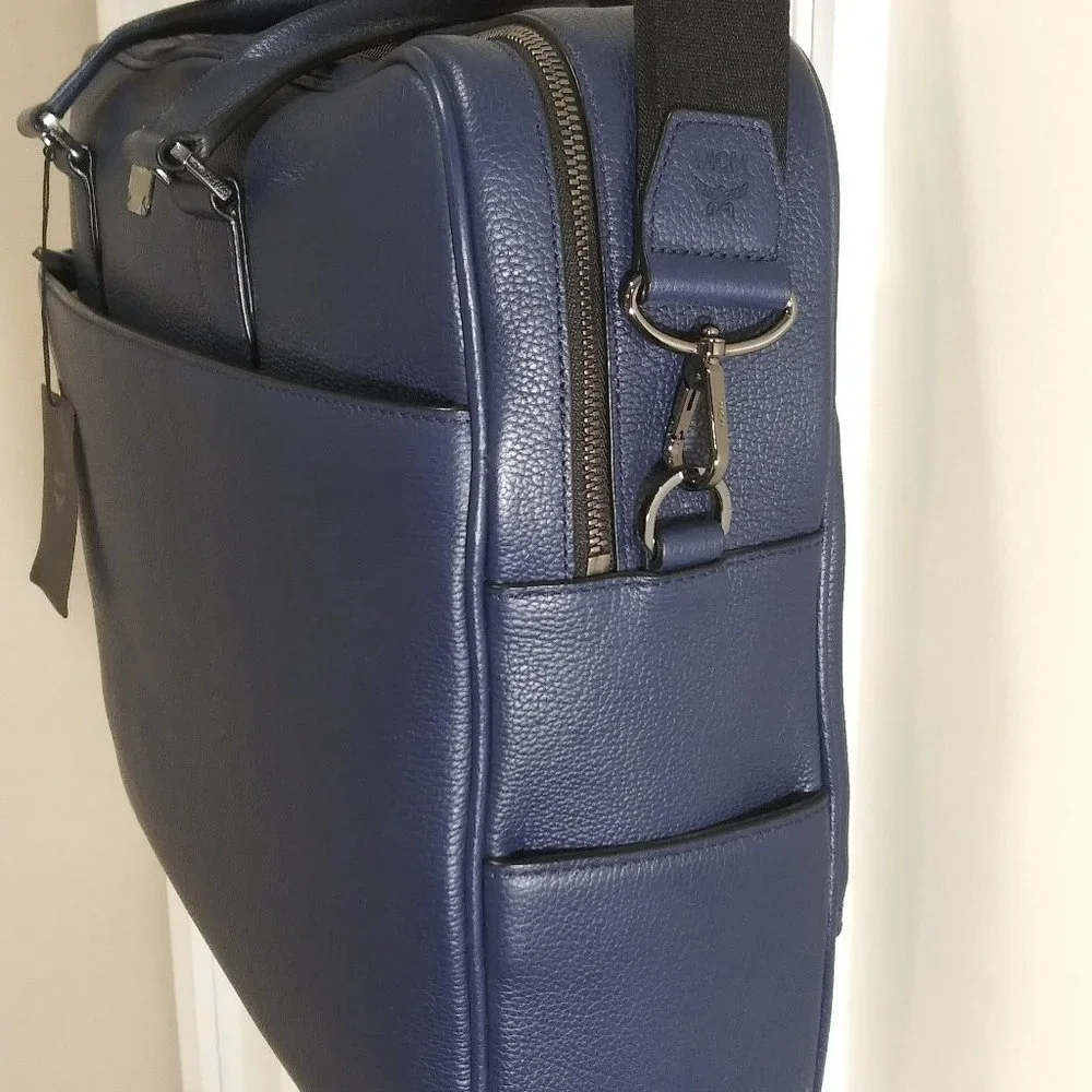 MCM Zip Briefcase/Messenger Bag